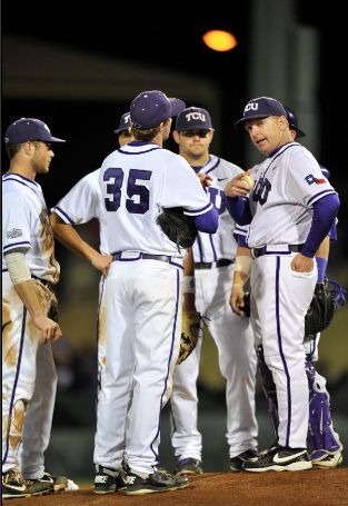 TCU baseball team. Courtesy of TCU